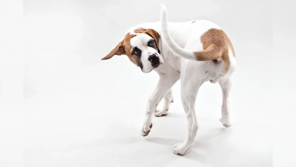 why do dogs chase their tails  