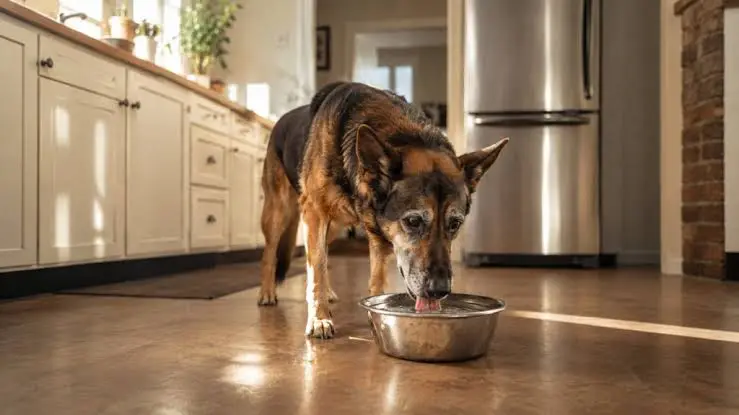 Older Dog Starts Drinking a Lot of Water