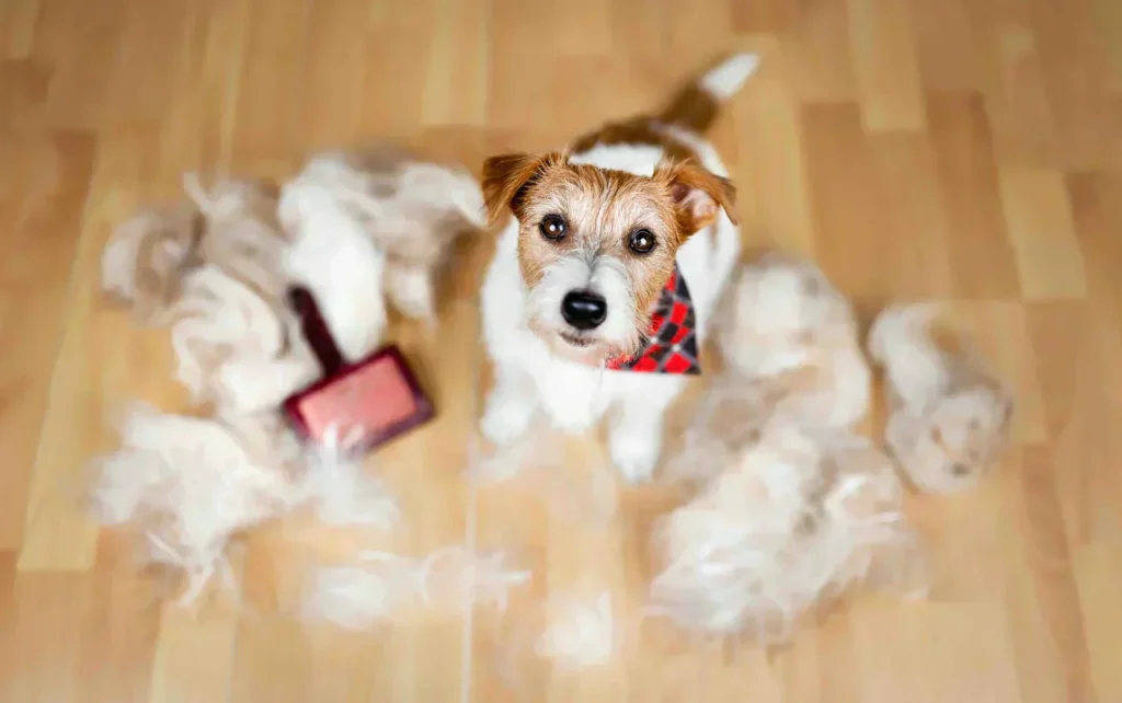 Control Dog Shedding at Home