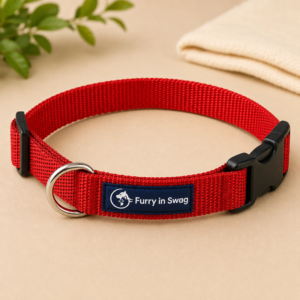 Red Dog Collar