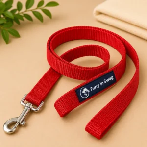 FIS red dog leash