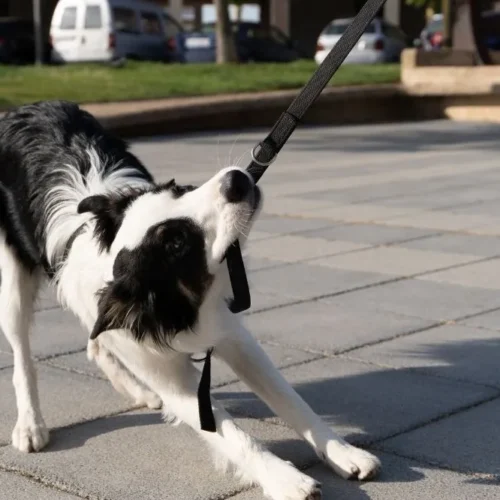 How to Stop Your Dog From Chewing the Leash