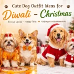 11 Cute Dog Outfit Ideas for Diwali, Christmas and Birthdays